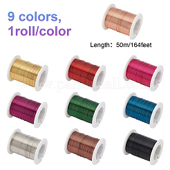 Круглая медная проволока для ювелирных изделий&nbsp;CWIR-FH0001-03