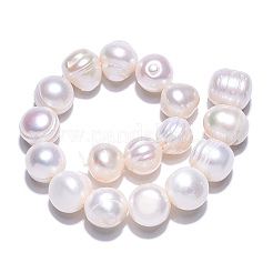 Нити из натурального культивированного пресноводного жемчуга PEAR-N013-10F