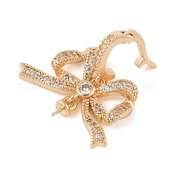 Латунный микро-паве кубический цирконий&nbsp;LS-KK-N256-16G