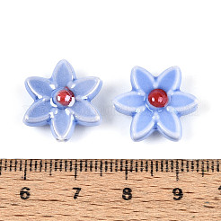 Фарфоровые бусины ручной работы&nbsp;PORC-N008-10C-01