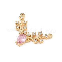 Латунные микро проложить кубического циркония подвески&nbsp;KK-F919-29G