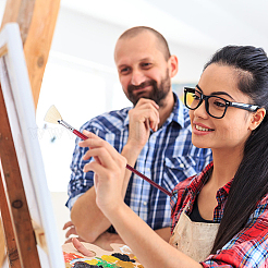 9шт секторная кисть для рисования AJEW-GF0004-56