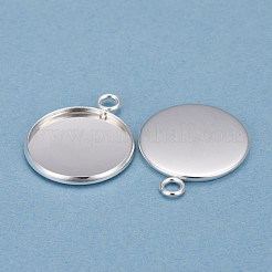 Configuración de cabujón colgante de acero inoxidable 304&nbsp;STAS-F191-14S-G