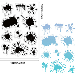 PVC-Plastikstempel&nbsp;DIY-WH0167-57-0267