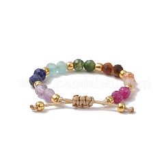 Anillos de dedo con piedras preciosas ajustables para mujer&nbsp;RJEW-JR00874-01