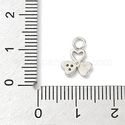 Латунные микропаве прозрачные кубические циркониевые подвески&nbsp;LS-KK-H528-06A-P