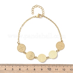 Браслеты из нержавеющей стали 304 Religion для женщин&nbsp;LS-BJEW-F524-03G