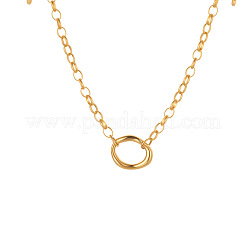 Подвески неправильной овальной формы из нержавеющей стали 304 для женщин.&nbsp;FS-WG50FE5-01