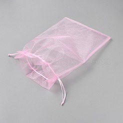Organza-Verpackungsbeutel mit Kordelzug&nbsp;LS-OP-WH20002-002B
