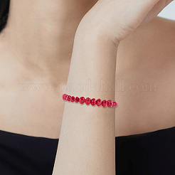 8 нити 4 стилей непрозрачных однотонных стеклянных бусин&nbsp;EGLA-LT0001-04C