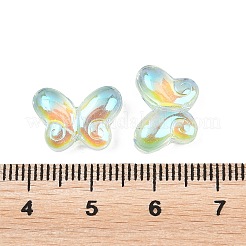 Ab farbbeschichtete transparente Glasperlen&nbsp;GLAA-Z020-01D