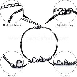 8 braccialetto a 4 maglie&nbsp;BJEW-OC0001-05