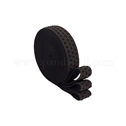 5 ярд плоского полиэстерного эластичного шнура/ленты для вышивки&nbsp;OCOR-WH0016-10D