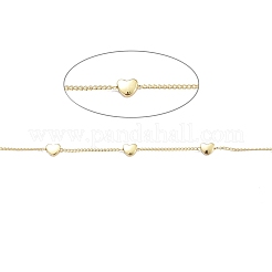 3.28 футовая латунная витая цепь ручной работы X-CHC-I006-06G