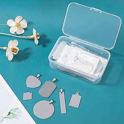 Нержавеющая сталь штамповка заготовок тегов подвески STAS-BC0003-03