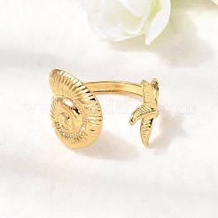 Кольца-манжеты из нержавеющей стали 304 для женщин&nbsp;RJEW-K313-16G