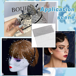 Свадебная фата из полиэстера DIY-WH0622-072B