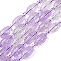 Природный аметист нитей бисера&nbsp;G-G453-C01-8x13mm