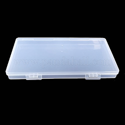 Прозрачная пластиковая коробка для хранения, для одноразового покрытия для лица, портативные прямоугольные пыленепроницаемые контейнеры для хранения крышки рта, прозрачные, 16.5x8.5x1.6 см