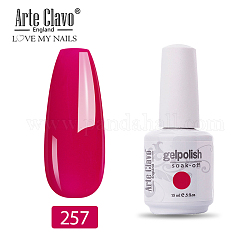 15 мл специального лака для ногтей, для печати штемпелем для ногтей, лак для маникюра стартовый набор, средне фиолетовый красный, Бутылка: 34x80 мм