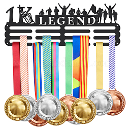 SUPERDANT 1K Legend Run 1000 Miles Challenge Medal Medal Hook Display Running Wall Rack Frame Shelf Awards Ribbon Holder Display Rack for 60 Medals Athlete Gift