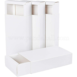 Benecreat 16 paquet boîte à tiroirs en papier kraft 17.2x10.3x4.5 cm savon blanc bijoux boîtes à bonbons petites boîtes-cadeaux pour emballage cadeau, Noël, mariage, cotillons