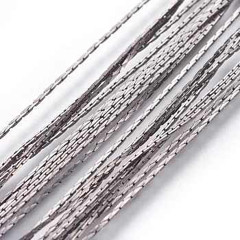 Kardanoketten aus Messing, ungeschweißte, Metallgrau, 0.6 mm