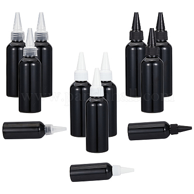 12 шт. 3-цветные пластиковые флаконы для дозирования клея из полипропилена AJEW-GO0001-27-1