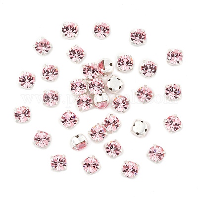 Preciosa® maxima crystal в пришивной чашке X-PRC-SS29-70020-S-1