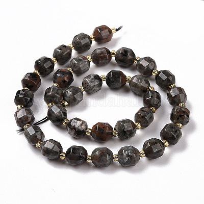 Натуральный флуоресцентный сиенитовый камень (светящийся в ультрафиолетовом свете) бусины нити G-G990-F01-1