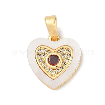 Латунные микро проложить кубического циркония подвески KK-Q030-02C-G-1