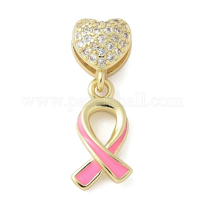 Латунные микро проложить кубического циркония подвески KK-K298-10A-G-1