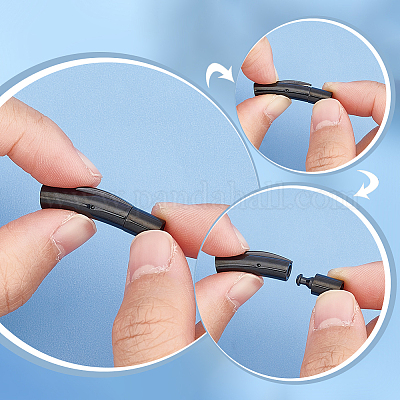 4 шт. 2-х цветные застежки-байонетные из нержавеющей стали 304 с кнопкой STAS-UN0052-63-1