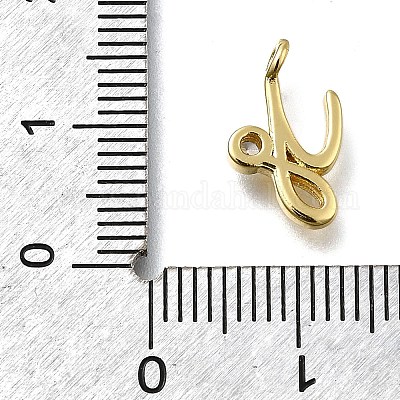 Латунные микро проложить кубического циркония подвески KK-B132-12G-Y-1