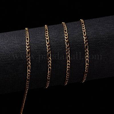 3.28 фут ионное покрытие (ip) 304 нержавеющая сталь figaro цепи X-CHS-H007-30G-1