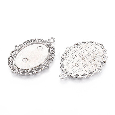 Подвеска-кабошон из не тускнеющей нержавеющей стали 304 X-STAS-N114-02P-1