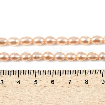 Нити из натурального культивированного пресноводного жемчуга PEAR-I007-01A-03B-1