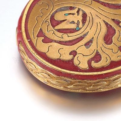 Индонезийские бусины ручной работы IPDL-F022-02B-1