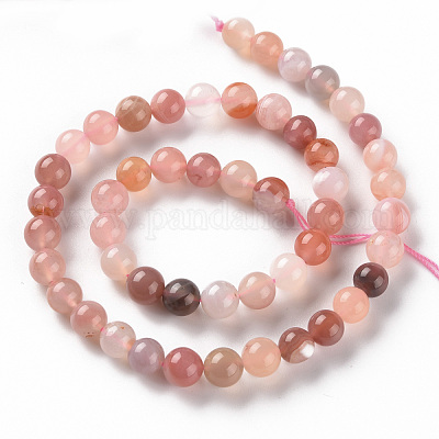 Природные Ботсвана агат бисер нитей G-S362-103C-1