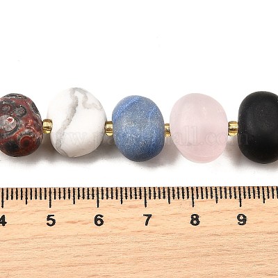 Природных драгоценных камней смешанного бисер нитей G-H312-A01-B01-1