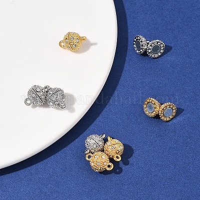 8 комплект магнитных застежек из сплава 2 цветов FIND-FS0003-55-1