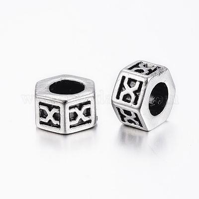 Европейские бусины из нержавеющей стали 304 STAS-H368-28AS-1