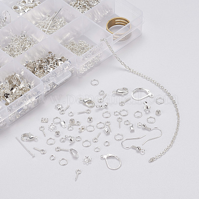 Металлические наборы ювелирных изделий&nbsp;DIY-YW0001-23S-1