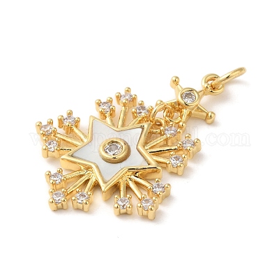 Стойки обшивки латунь микро проложить Циркон подвеску KK-A190-07G-1