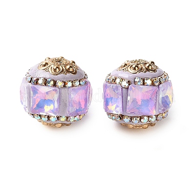 Ручная полимерная глиняная индонезия бисер IPDL-H001-21KCG-01-1