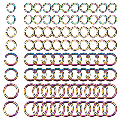 200pcs Open Jump Rings For Jewelry Making And Necklace Repair