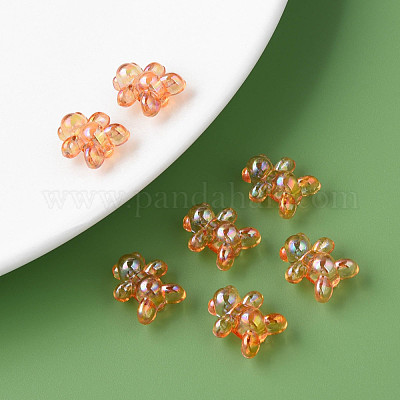 Прозрачные акриловые бусины MACR-S154-127-C03-1