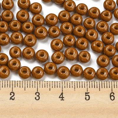 Стеклянные бусины с имитацией нефрита SEED-Z001-A-B13-1