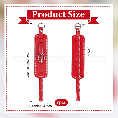 Кожа PU подвесные украшения AJEW-WH0270-193A-1