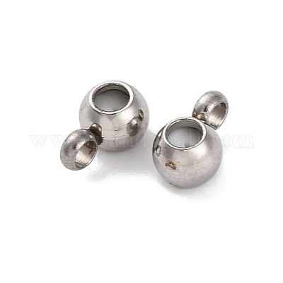 202 бусины из нержавеющей стали STAS-S151-02P-C-1
